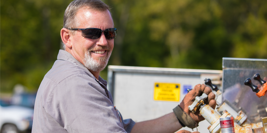 Propane Technician Delivering Fuel to New York Customers